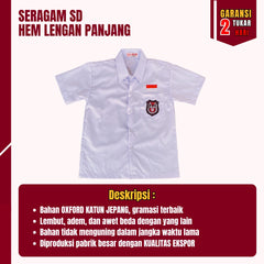 Baju Atasan Cowok SD Lengan Pendek