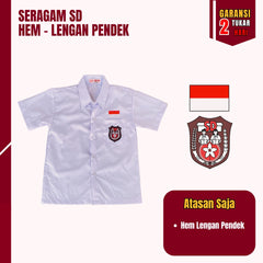 Baju Atasan Cowok SD Lengan Pendek